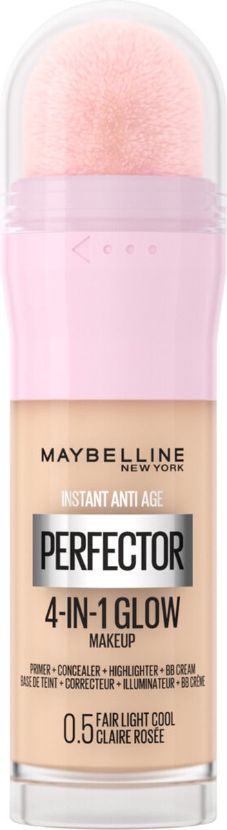 Maybelline Instant Anti-Age Perfector 4-in-1 Glow Concealer 0.5 Fair Light Cool - 3 x 20 ml - Voordeelverpakking