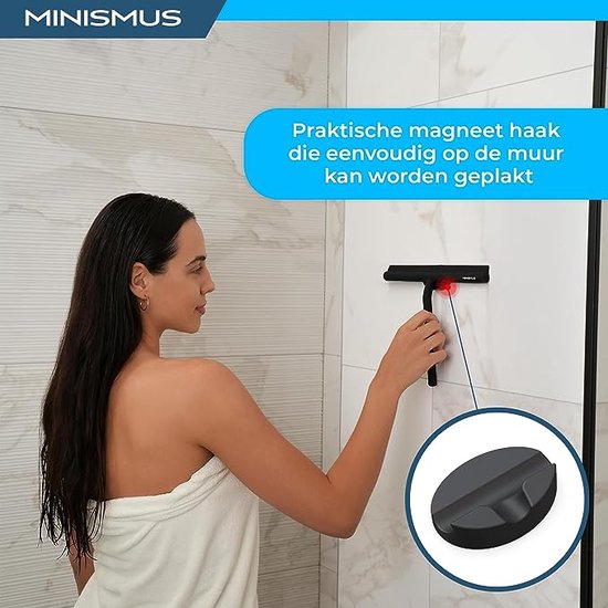 Miroir Essuie-Glace Salle De Bain  Raclette De Douche Pour Petit