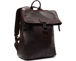 The Chesterfield Brand Savona – Business Rugzak – Tablet- en Laptopvak – Comfort Draagbanden – Bruin