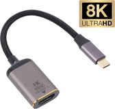 USB-C naar HDMI 8K female kabel - adapter - Grijs - Provium