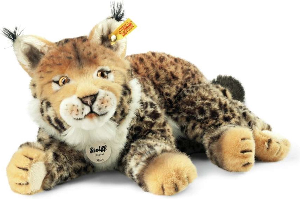 Knuffel Lynx National Geographic Mizzy 35 cm