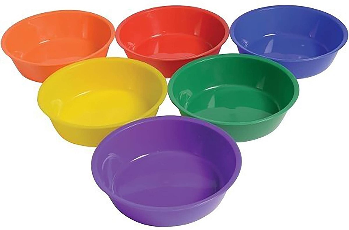 TickiT Sorteer Schalen Gekleurd