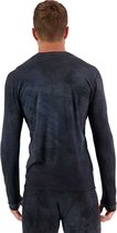 Mons Royale Cascade Merino Flex LS Heren Thermoshirt Black Storm Wash L