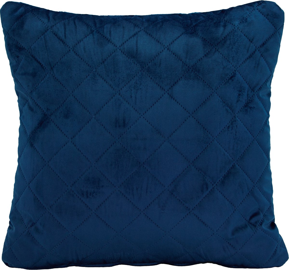 Belmarti® Sierkussen Velvet inclusief binnenvulling 40x40cm - Blauw - van fluweel zachte stof - handgemaakt in eigen atelier - Premium Belmarti® kwaliteit