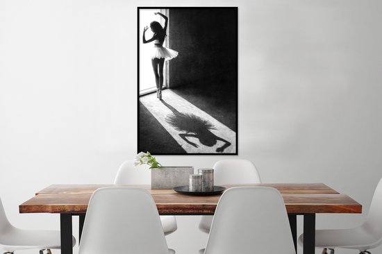 Fotolijst incl. Poster - Shadow Dance - 60x90 cm - Posterlijst