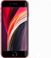 9H Tempered Glass - Geschikt voor iPhone SE (2022/2020), iPhone 8 / 7 Screen Protector - Transparant