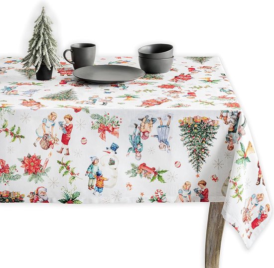Kerst tafelkleden en servetten online bestellen | Dille & Kamille