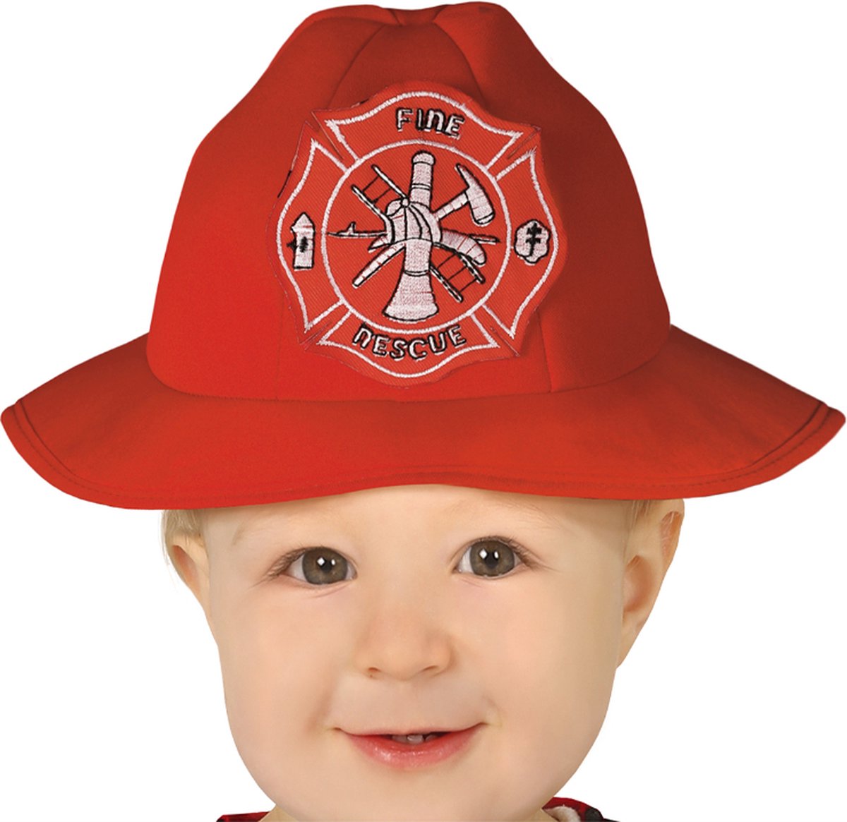 FIESTAS GUIRCA, SL - Déguisement petit pompier bébé - 92/98 (1-2 ans) -  Déguisements