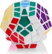 QiYi Cube - Megaminx kubus - 11x12 puzzel cube - breinbreker - white