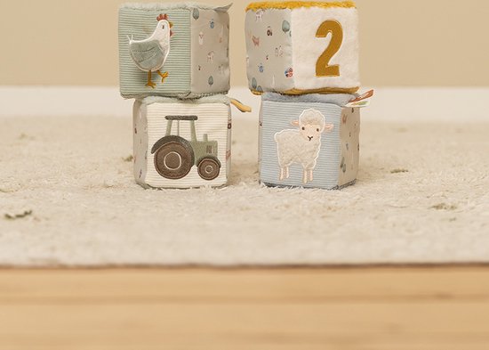 Little Dutch - Zachte Blokkenset - Little Farm van Little Dutch — afbeelding 4