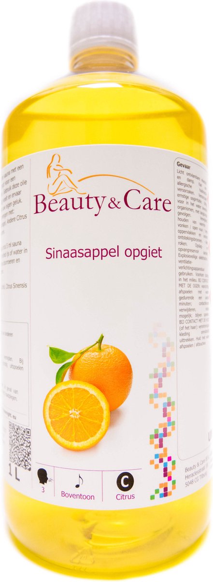 Goedkoopste Beauty & Care - Sinaasappel sauna opgiet - 1 L. new