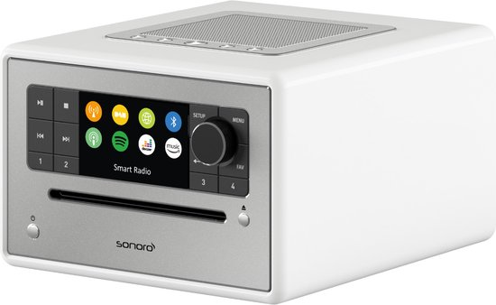 Sonoro Relax - Poste Radio connecté et FM/DAB+ - Laqué Noir, Laqué Blanc, Laqué Sonoro Relax - Poste Radio connecté et FM/DAB+ - Laqué Noir, Laqué Blanc, Laqué