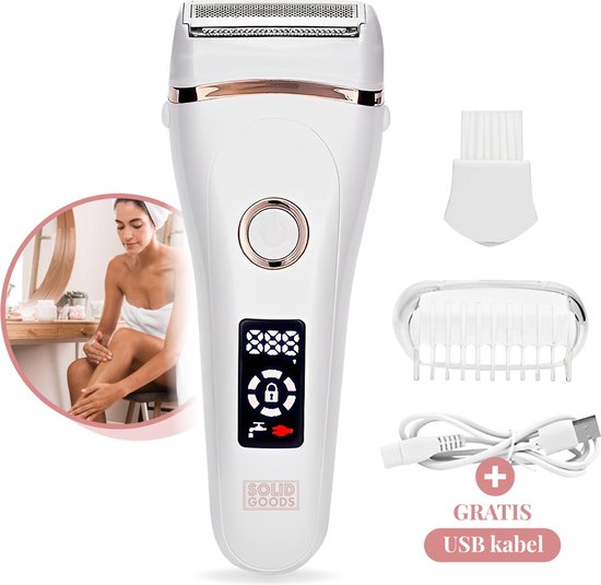 3in1 Ladyshave voor Vrouwen Ladyshaves Oplaadbaar Bikini Nat en
