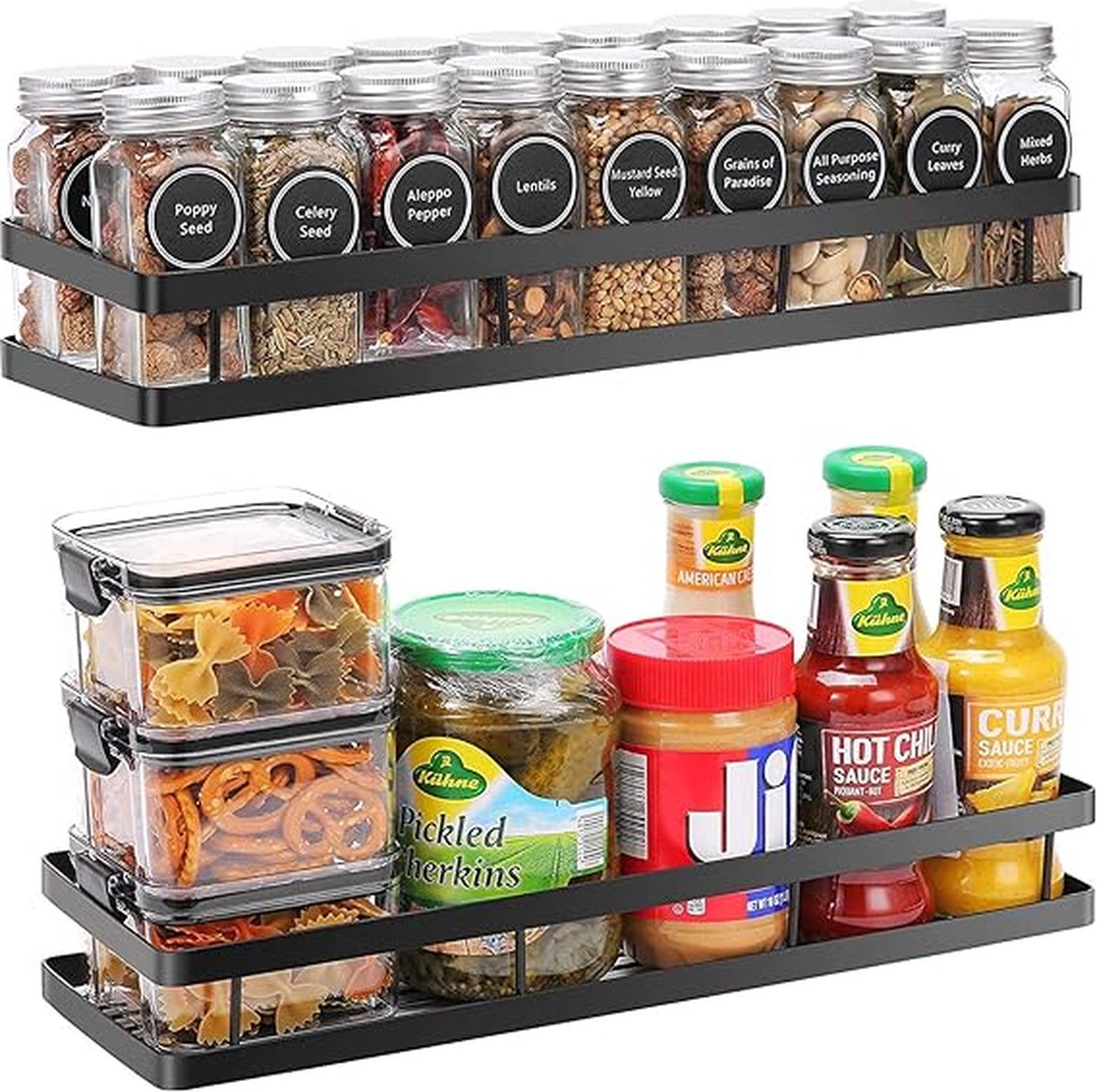 Spice rack, spice rack, spice shelves - Kruidenrek
