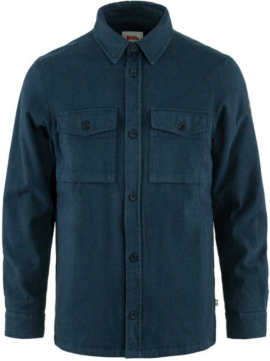 Fjällräven Övik Lite Padded Overhemd Met Lange Mouwen M Man Marineblauw