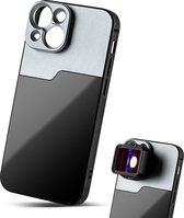 MOJOGEAR 17mm lens case voor iPhone 13 Mini – Zwart/Grijs
