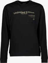 Unsigned heren sweater zwart - Maat S