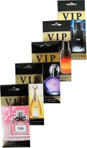 VIP - Car Airfeshner His And Hers - 5 Pack