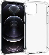 Shop4 - Geschikt voor iPhone 13 Pro Max Hoesje - Zachte Back Case Drop Shock Proof Transparant