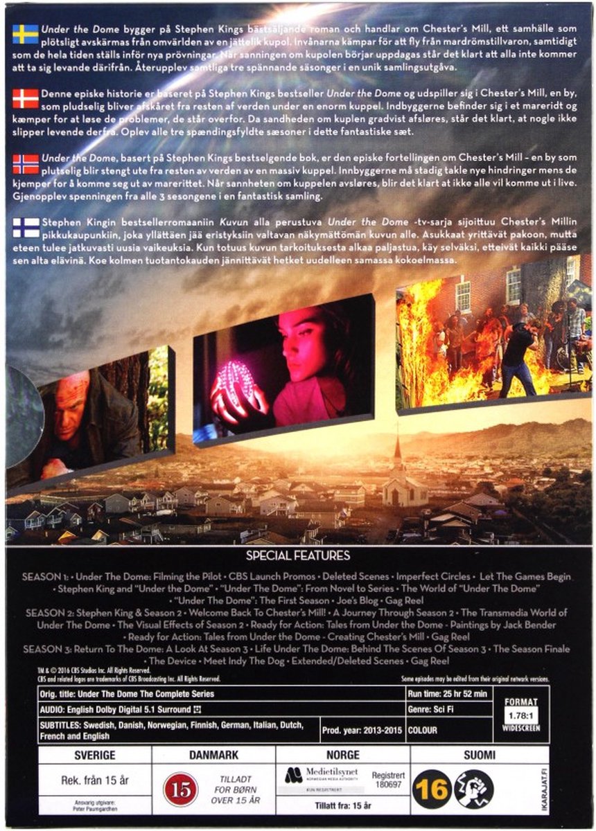 Mike Vogel Under The Dome S01 Under The Dome Amazon Prime Store