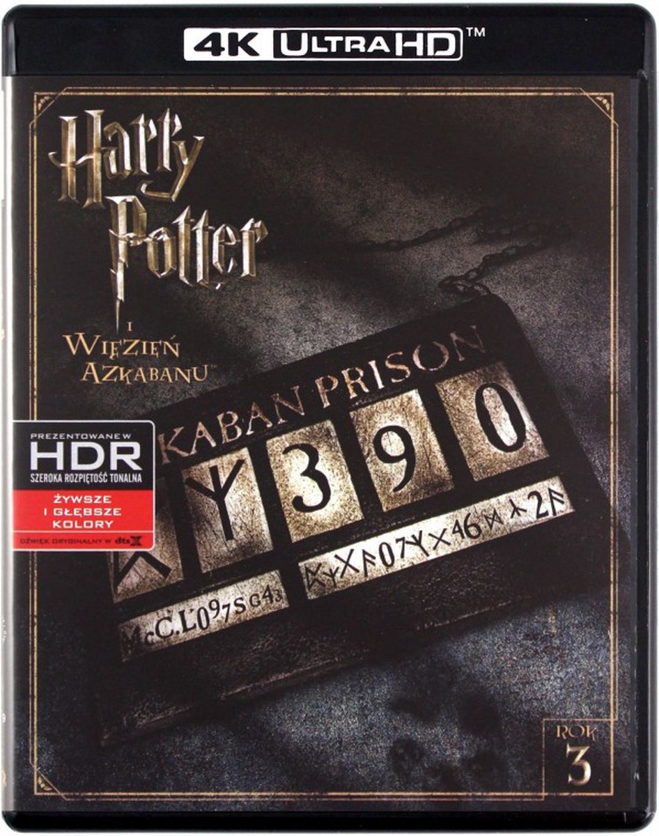 Harry Potter en de gevangene van Azkaban [Blu-Ray 4K]+[Blu-Ray]-