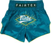 Fairtex BS1907 Focus Muay Thai Shorts - groen - maat M