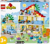 LEGO DUPLO 3in1 Familiehuis Poppenhuis - 10994