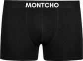 MONTCHO - Essence Series - Boxershort Heren - Onderbroeken heren - Boxershorts - Heren ondergoed - 1 Pack - Zwart - Heren - Maat XL