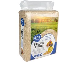 Duvoplus - Bodembedekking - Knaagdier - Strovezel 2,8kg/45l - 1st
