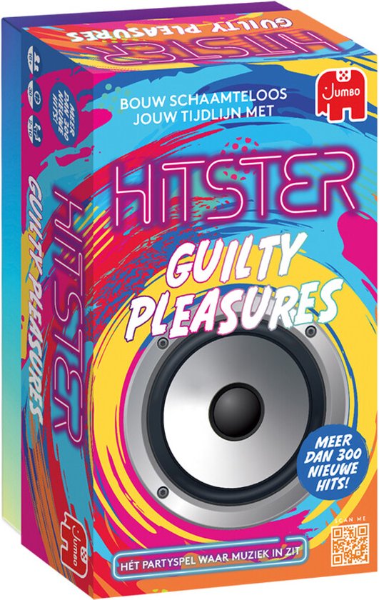 Jumbo Hitster Guilty Pleasures Partyspel- Actiespel cadeau geven