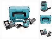 Ponceuse excentrique Makita DBO 180 RYJ avec batterie 18 V + 2x batteries 1,5Ah + chargeur + Makpac