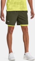 Ua Launch 7'' 2-In-1 Short-Grn Taille: XXL