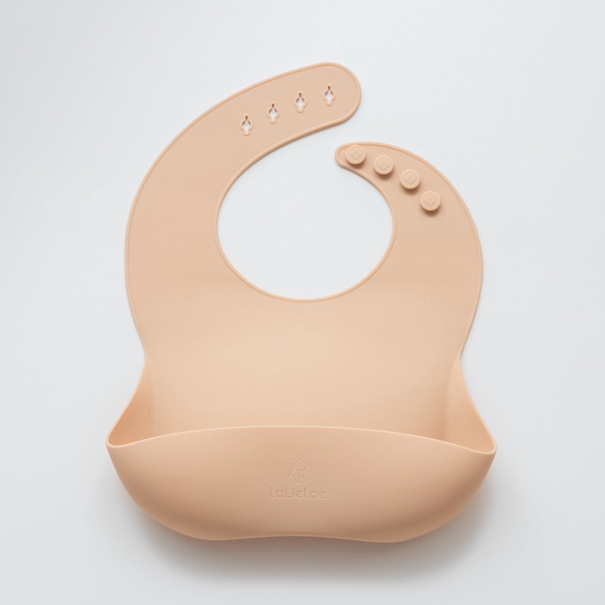 Goedkoopste Siliconen Slabbetje Lalieloe - Slab - Pumpkin - Met opvangbakje