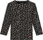 Prénatal peuter shirt rib - Meisjes Kleding - Night Black - Maat 104