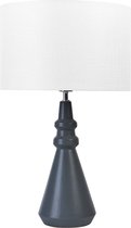 CERILLOS - Tafellamp - Zwart - Keramiek