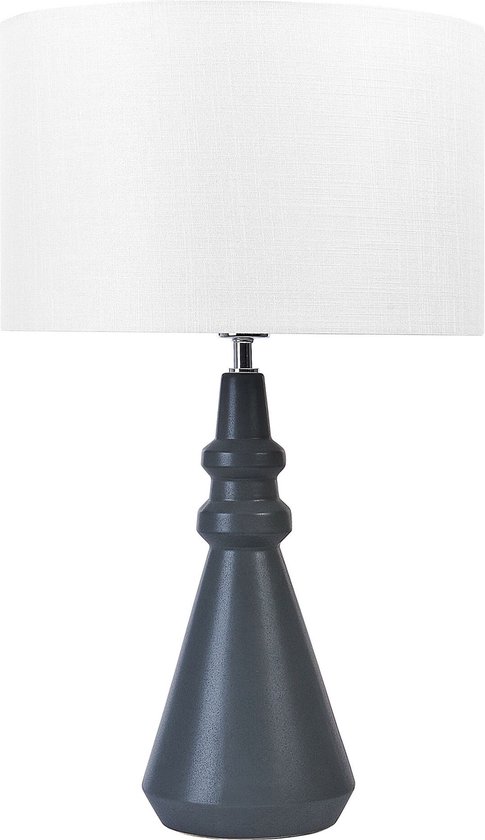 CERILLOS - Tafellamp - Zwart - Keramiek