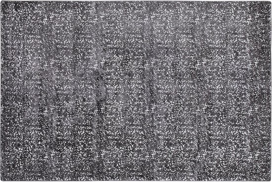 ESEL - Laagpolig vloerkleed - Grijs - 140 x 200 cm - Viscose