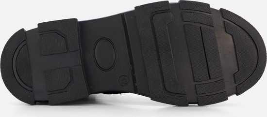 Vingino Jennifer Bottes à lacets - Bottes femmes avec Lacets - Filles - Zwart - Taille 35