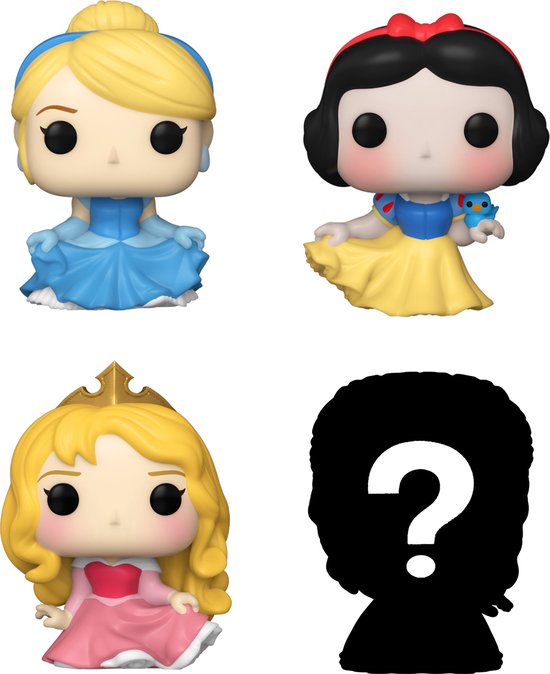 Funko Bitty Pop! 4-Pack: Disney Princess - Cendrillon