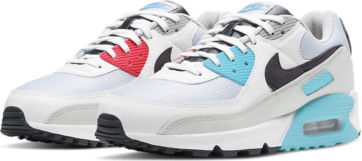 air max 90 chlorine blue fusion red