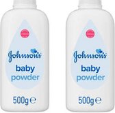 Johnson's Baby Talc en poudre - 2 x 500 ml