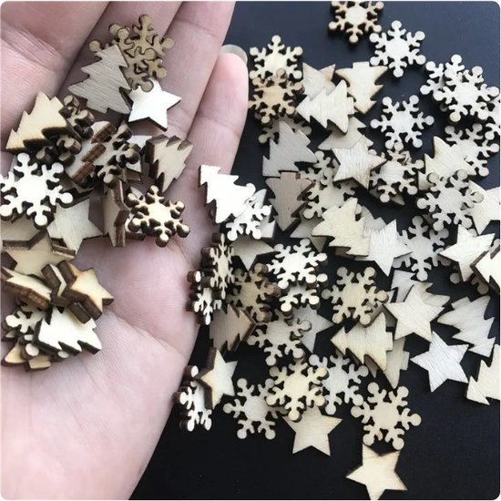Kerstknuffel Figuurtjes - Hondenspeelgoed - Pluche - Assorti - 9x7x5 cm