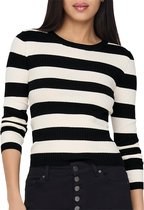 JDY Plum Stripe Knit Trui Vrouwen - Maat XL