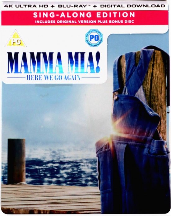 Mamma Mia! Here We Go Again [Blu-Ray 4K]+[Blu-Ray]+[DVD] - 