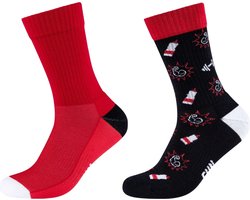 FUNSOCKS Function Sport 2PPK Socks FU71126-3200, Unisex, Veelkleurig, Sokken, maat: 41-46
