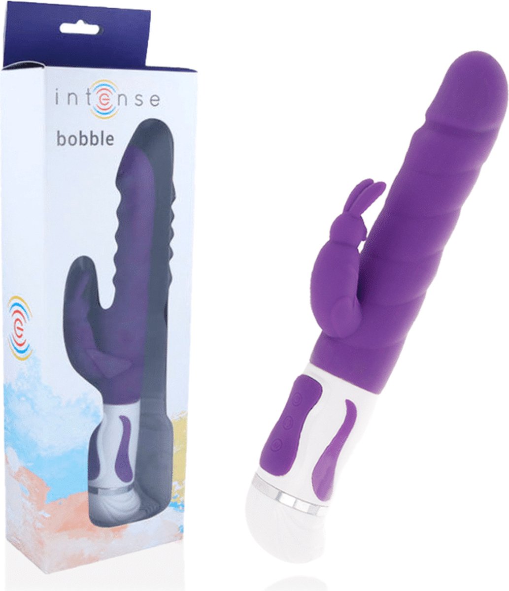 INTENSE FUN | Intense Bobble Vibrator Rabbit Purple