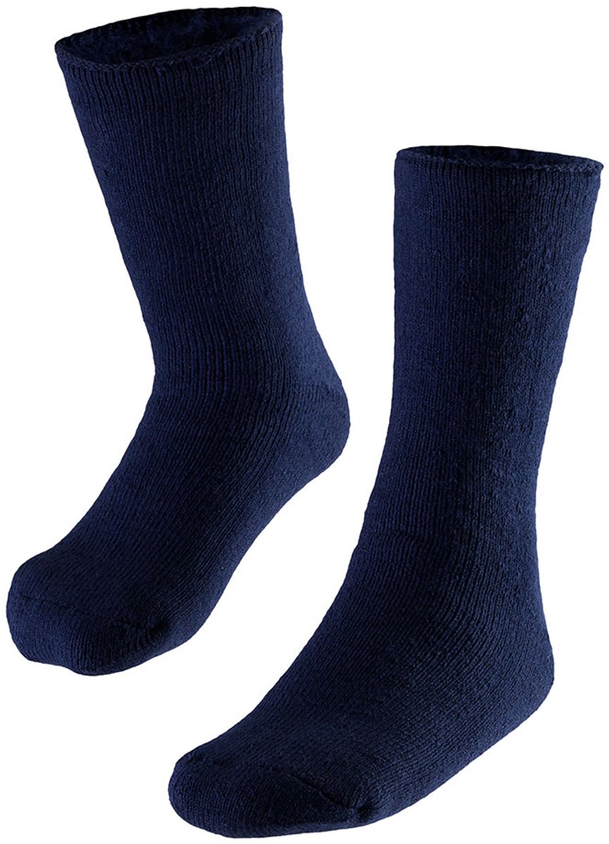 Heatkeeper - Thermo sokken heren - 2-Paar - 41/46 - Marine Blauw - Thermosokken - Thermosokken heren 43 46