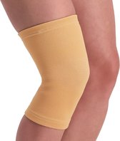 Dunimed Kniesteun - Kniebandage - Kniekous - Compressie Knie - Lichte Reuma & Artrose - Ventilerend & Elastisch - Unisex - Beige - XL