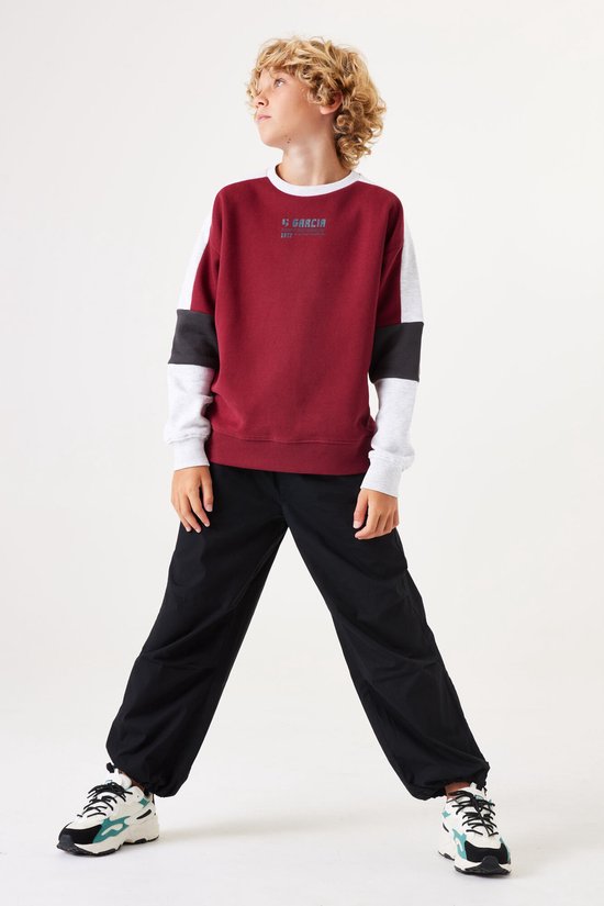 GARCIA Jongens Sweater Rood - Maat 152/158