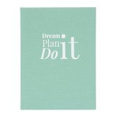 Goldbuch - Notitieboek/bulletjournaal A5 - Dream it, plan it, do it